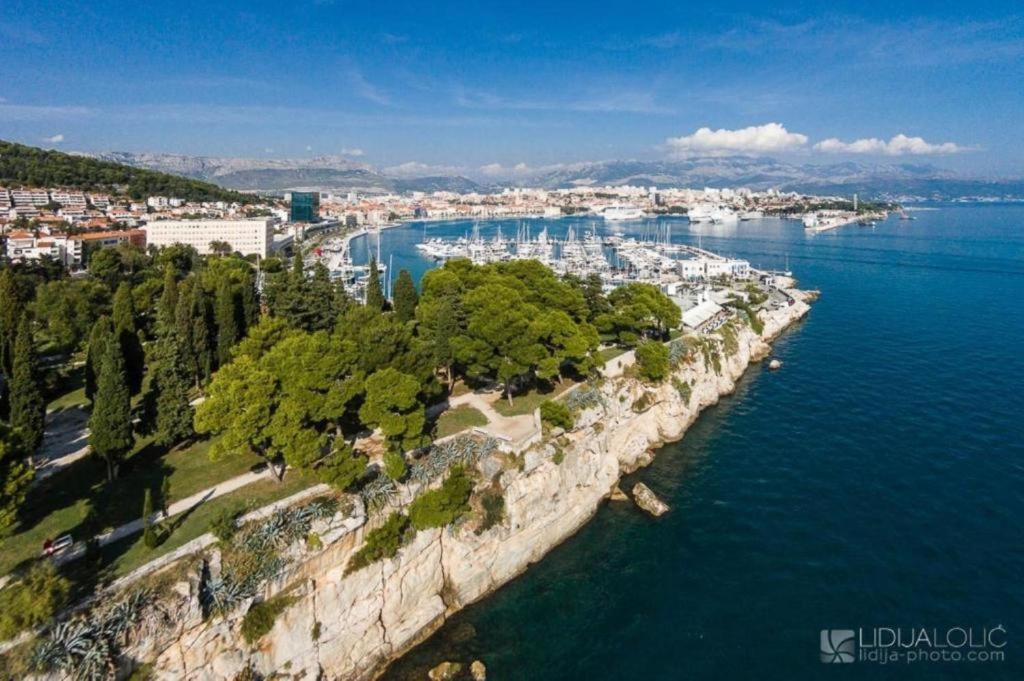 Apartment Dalmatinos Split Znjan Esterno foto